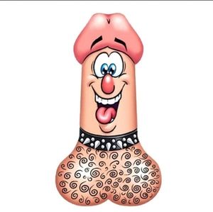 Big Willy Balloon For Bachelorette Party Funny Novelty Xxx